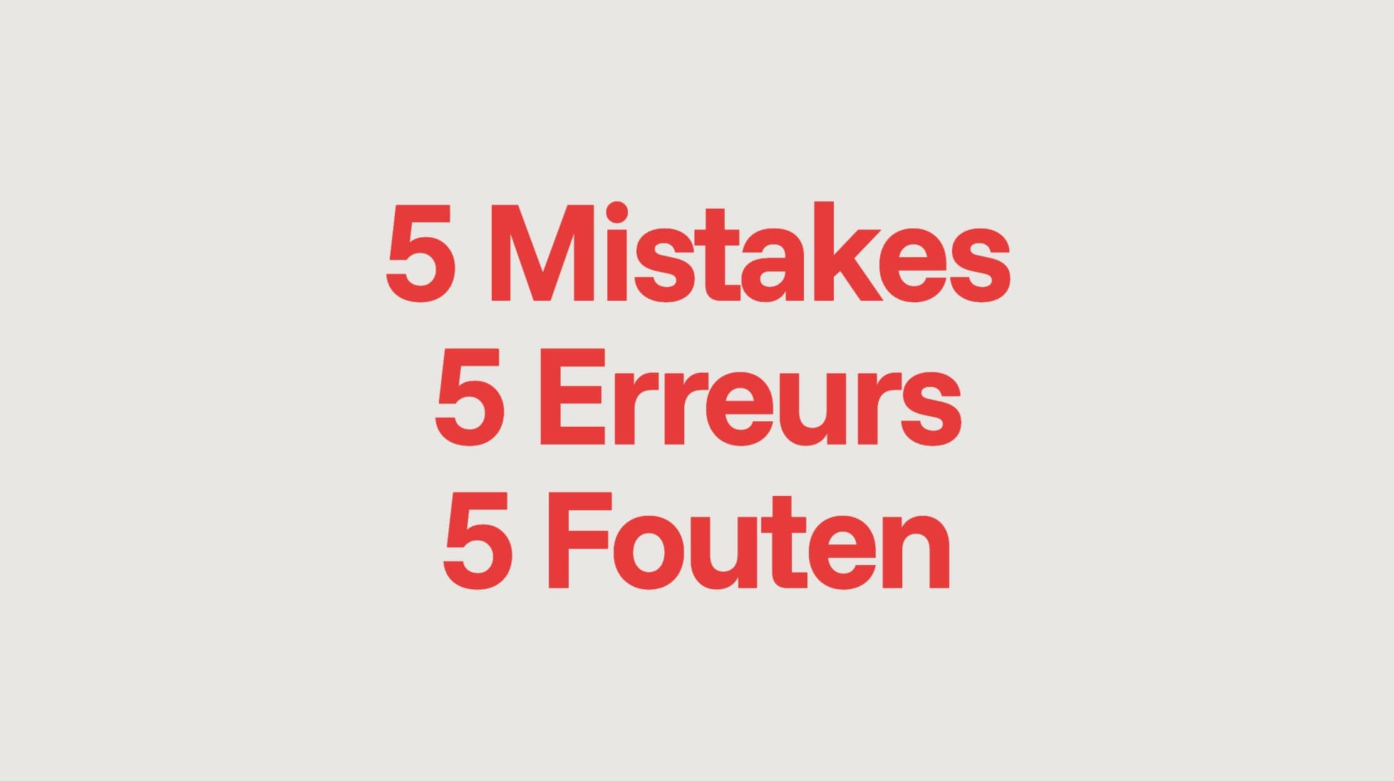 5 Mistakes Entrepreneurs Make When Choosing a Registered Office